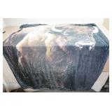 Soft Cotton Buffalo Throw Blanket