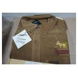 *2* Boundary Waters Long Sleeve Button Up Shirts - Medium