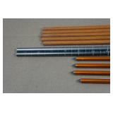 Assorted Wood and Aluminum Arrows