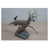 Leaping Deer Statue