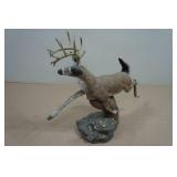 Leaping Deer Statue