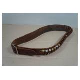 Hunter Leather Ammo Belt - Medium