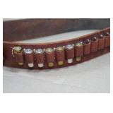 Hunter Leather Ammo Belt - Medium