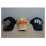 Proud Marine and Navy Hats