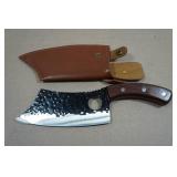 Viking Knife Co Hammered Carbon Steel Cleaver