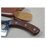 Viking Knife Co Hammered Carbon Steel Cleaver