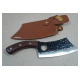 Viking Knife Co Hammered Carbon Steel Cleaver
