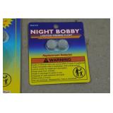 Night Bobby Lighted Fishing Bobbers and Batteries