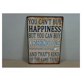Novelty Metal Sign - Fishing