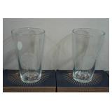 Set of Four Lucky Shot Pint Glasses - 2nd Amendment