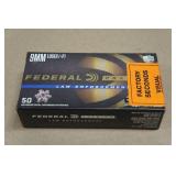 50 Federal Premium LE 9mm Luger +P 124 Gr Tactical HST Ammo
