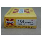 20 Western Super-X .284 Win 150 Gr SP Ammo