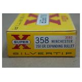 20 Western Super-X .358 Win 250 Gr Silvertip Ammo