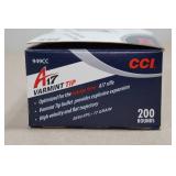 200 CCI A17 .17 HMR 17 Gr Varmint Tip Ammo