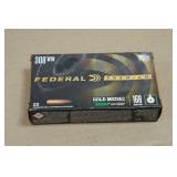 20 Federal Premium .308 Win 168 Gr Gold Medal Sierra Matchking BT HP Ammo