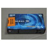 20 Federal Power-Shok .308 Win 180 Gr JSP Ammo