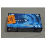 20 Federal Power-Shok .308 Win 180 Gr JSP Ammo