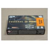 20 Federal Premium .308 Win 168 Gr Gold Medal Center Strike Open Tip Match Ammo