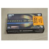 20 Federal Premium LE .308 Win 168 Gr Tactical Tip Matchking Ammo