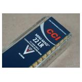 100 CCI Mini-Mag .22 LR 40 Gr Copper Plated RN Ammo