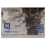 10 ZSR Hunt American Sniper 12 Gauge 2-3/4" 00 Buckshot Shotshells