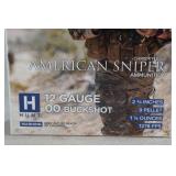 10 ZSR Hunt American Sniper 12 Gauge 2-3/4" 00 Buckshot Shotshells
