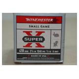 25 Winchester Super-X .410 Bore 2-1/2" 6 Shot High Brass Shotshells