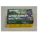 10 Remington Nitro Turkey 12 Gauge 2-3/4" 4 Shot Shotshells