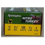 10 Remington Nitro Turkey 12 Gauge 2-3/4" 4 Shot Shotshells