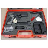 Unfired SAR 9X Platinum 9mm Semi-Auto Pistol - 2 Magazines, Holster