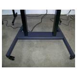 BalanceBox / QOMO 487A01 e-Box - Motorized Mobile Stand, 86" (Black) Height Adjustable Flatscreen / Monitor / Television (TV) Display Cart - NEW IN BOX