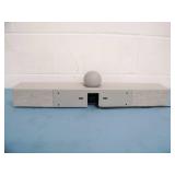 AMX ACV-5100 Acendo Vibe Conferencing Soundbar with Integrated Webcam and Bluetooth Remote Accessory (White)