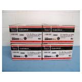 (4) Phase Technologies CI-6.2s VIII QM Round 6.5" Two-Way Switchable Flush Mount In-Ceiling Speakers / Loudspeakers - NEW IN BOX