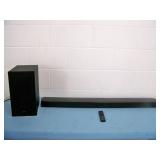 Samsung B73CD Soundbar and Wireless Subwoofer