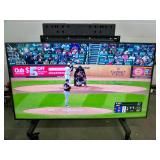 65" Samsung QB65R HDR 4K UHD (Ultra-High Def) Commercial SMART LED Display with Remote Control and HDMI Cable