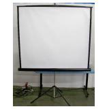 Quartet Portable Movie / Projection Screen on Tripod Base