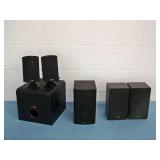 Various Klipsch, Boston Acoustics and Sony Speakers