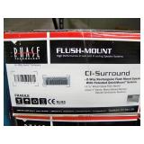 (4) Phase Technologies CI-Surround (CI_SURR) Flush-Mount In-Wall Home Theater Speakers - NEW IN BOX