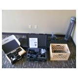 Libtec Professional Camera JIB Set-Up with Swift Jib 50, VariZoom Pan/Tilt Head, Tripod, Spreader, Counter-Balance Weights and more - lists online for $3,500+ (Relist from consigned auction)