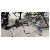 Libtec Professional Camera JIB Set-Up with Swift Jib 50, VariZoom Pan/Tilt Head, Tripod, Spreader, Counter-Balance Weights and more - lists online for $3,500+ (Relist from consigned auction)