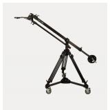 Libtec Professional Camera JIB Set-Up with Swift Jib 50, VariZoom Pan/Tilt Head, Tripod, Spreader, Counter-Balance Weights and more - lists online for $3,500+ (Relist from consigned auction)