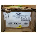 DA-LITE 34735 130" Diagonal (69"x110") Model C Manual Projection / Movie Screen with CSR - NEW IN BOX