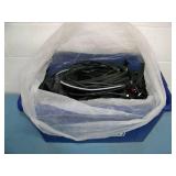 Bin of Cable Sheathing, various Cables included