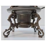 Antique Victorian Tea/Coffee Pot w/Stand & Burner