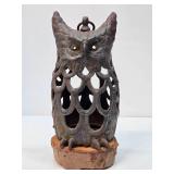 Cast Iron Hanging Owl Lantern