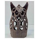 Cast Iron Hanging Owl Lantern
