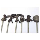 Old Vintage Sterling Silver Top Pickle or Hors D