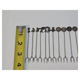 Old Vintage Sterling Silver Top Pickle or Hors D