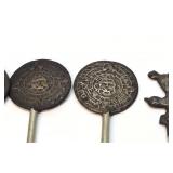 Old Vintage Sterling Silver Top Pickle or Hors D