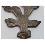 Old Vintage Sterling Silver Top Pickle or Hors D